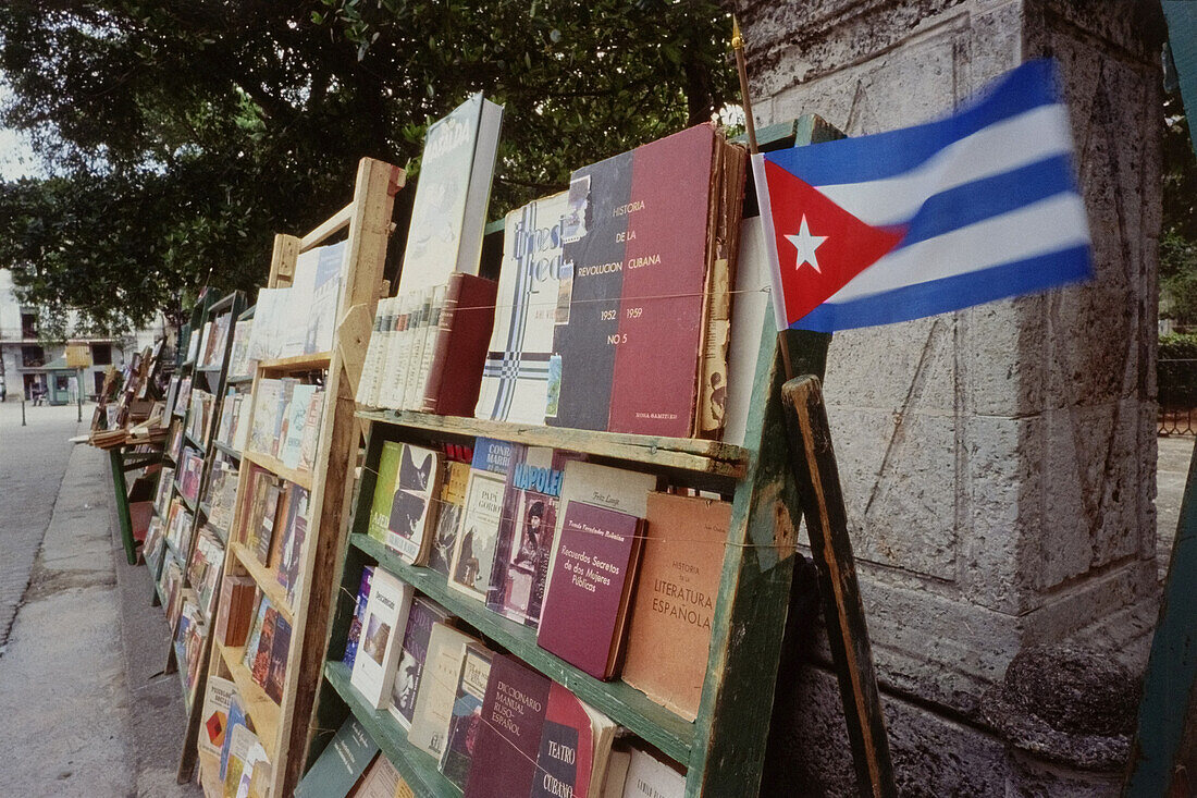 Markt für gebrauchte Bücher, Havanna, Kuba