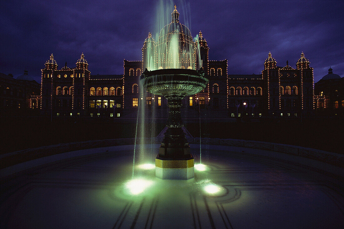 Parlamentsgebäude Victoria, Britisch-Kolumbien, Kanada