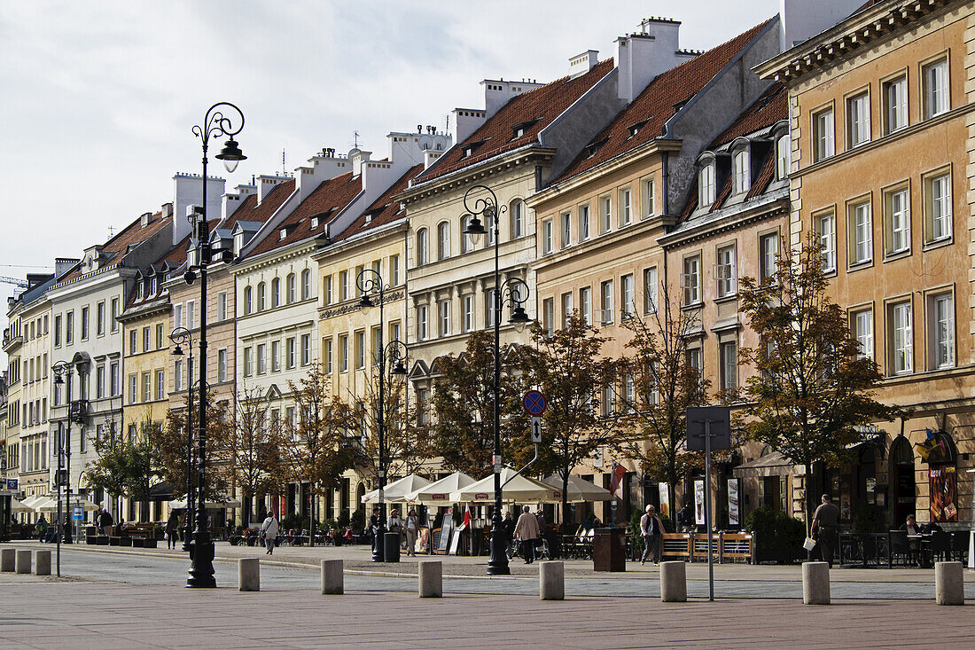 Straßenszene, Stare Miasto, Warschau, Polen