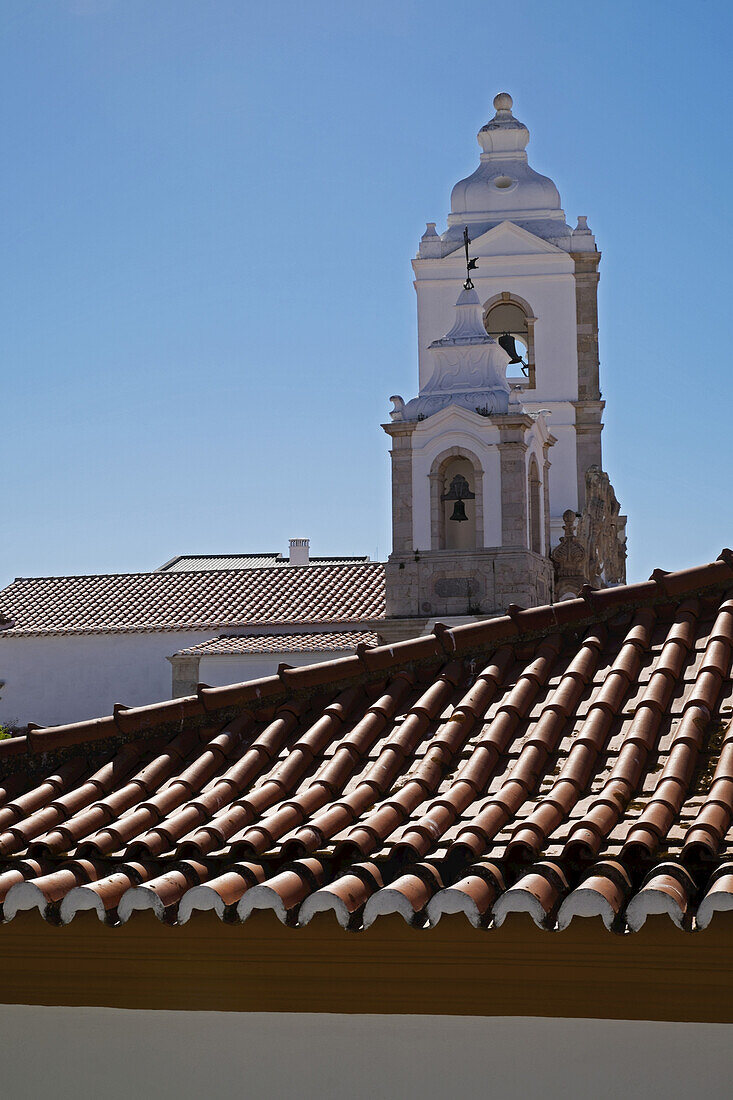 Glockentürme der Igreja de Santo Antonio, Lagos, Portugal