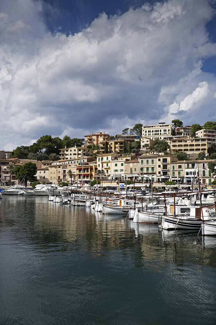 Harbour at Port de Soller, Mallorca, Spain