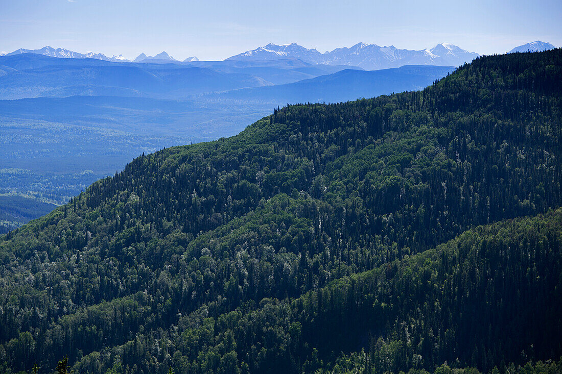 Alaska Highway, Rocky Mountains, nördliches British Columbia, Kanada