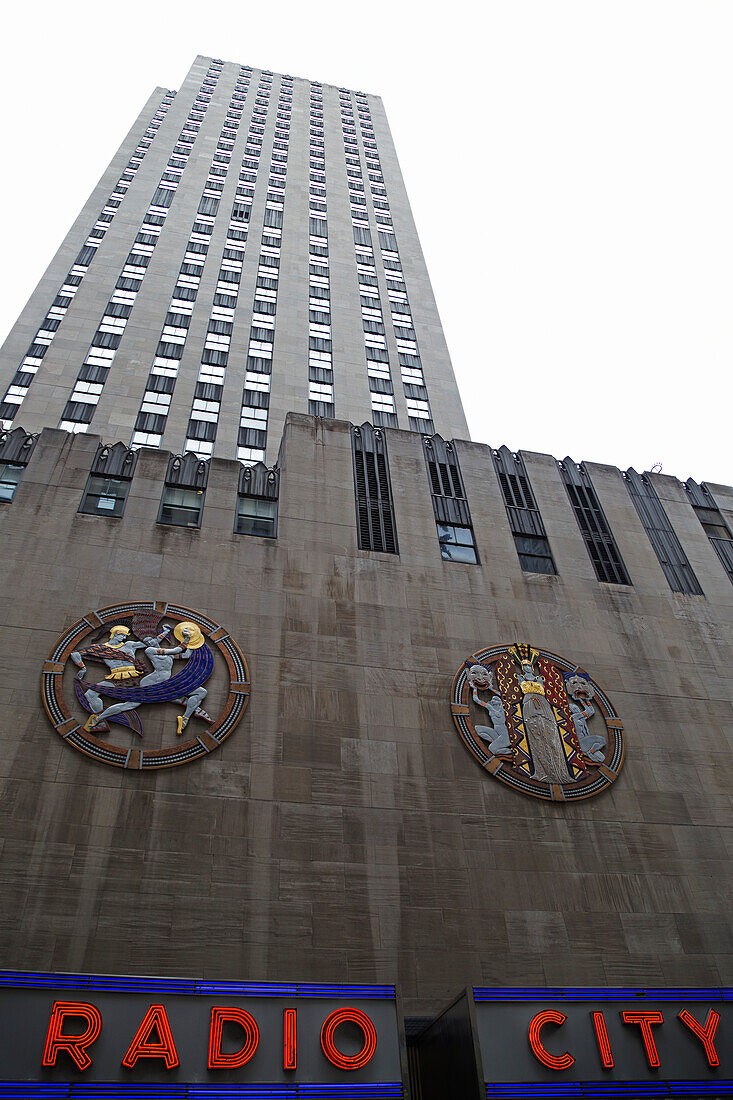 Radio City Music Hall, Midtown Manhattan, New York City, New York, USA