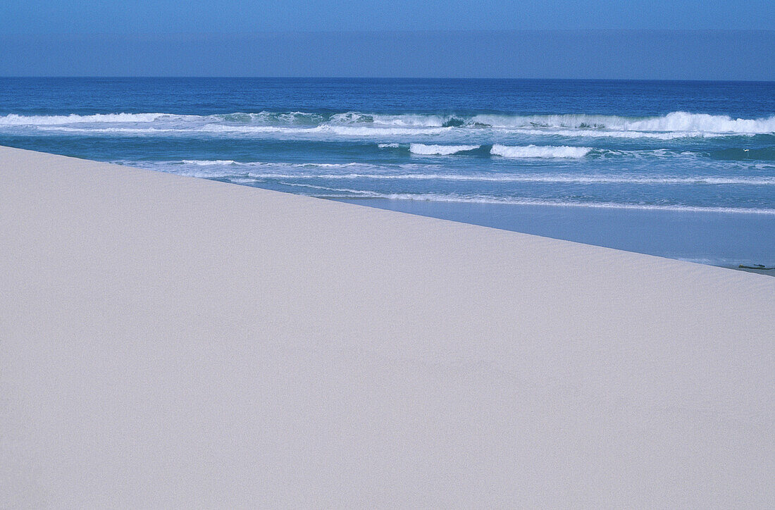 Weiße Dünen, Atlantik, Namaqualand, Südafrika