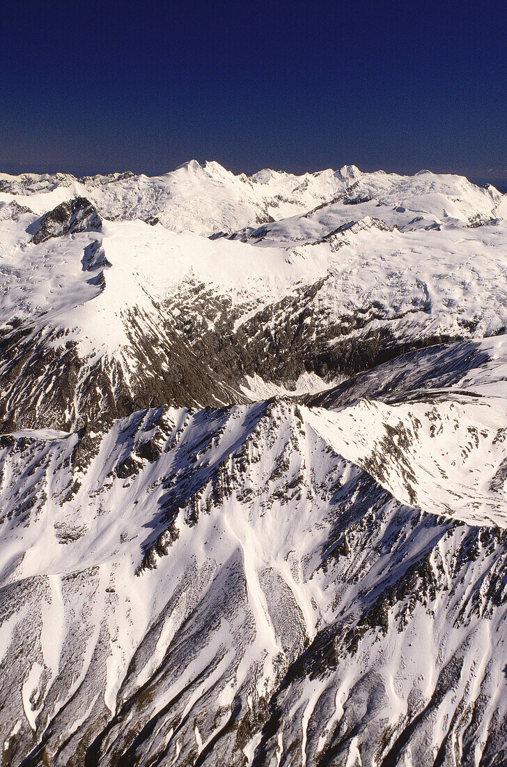 Southern Alps, South Island, New Zealand