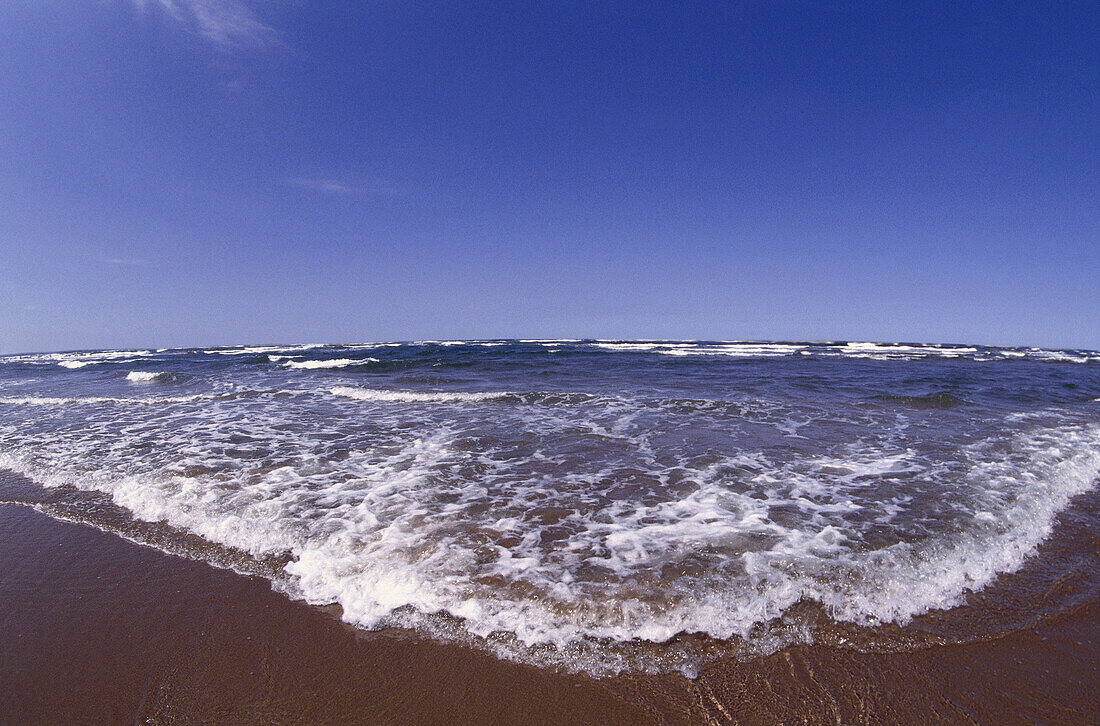 Küstenlinie am Brackley Beach, Prince Edward Island, Kanada