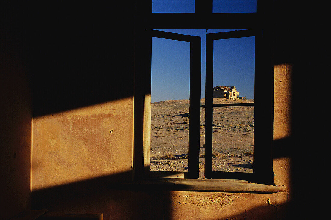 Abandoned Houses in Desert, Pomona, Namibia