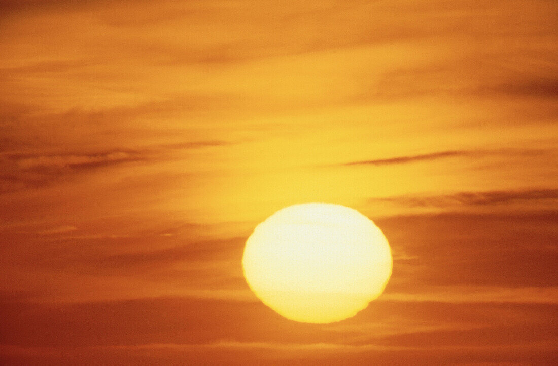 Sonnenuntergang, Long Eddy Point, Grand Manan Island, New Brunswick, Kanada