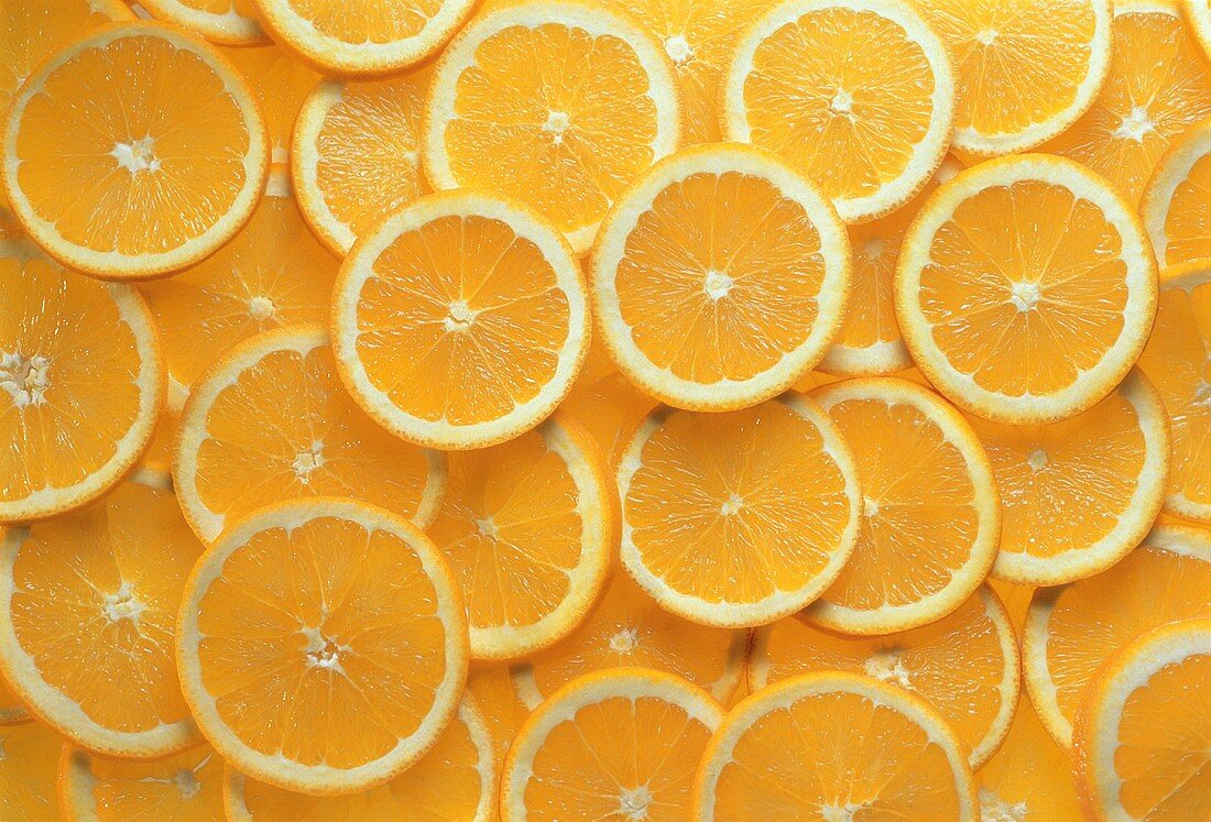 Many Orange Slices