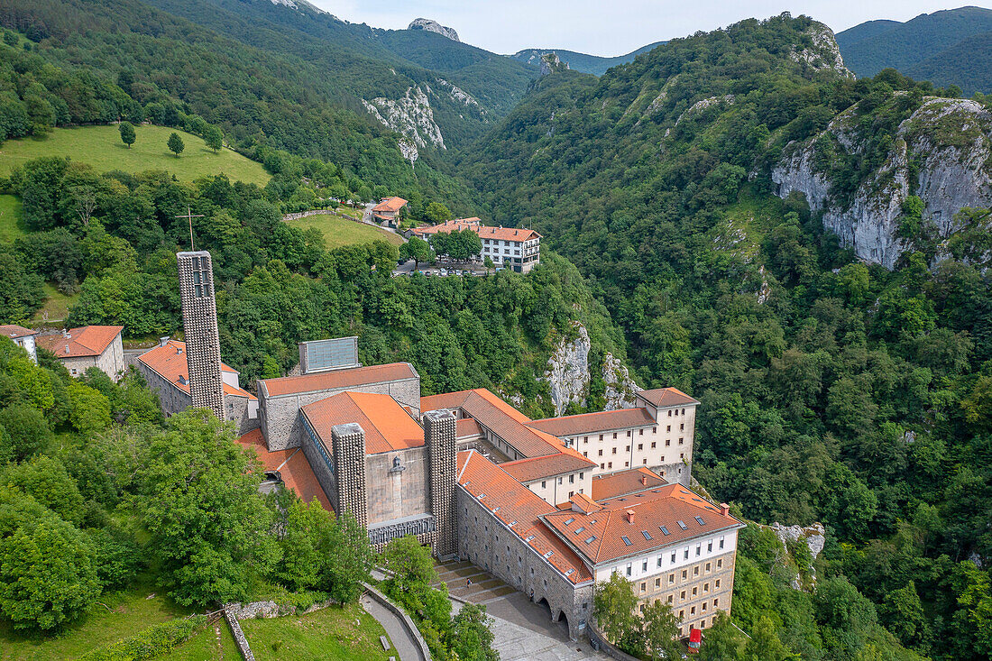 Sanctuary of Our Lady of Arantzazu, Oñati, Gipuzkoa, Basque Country, Spain