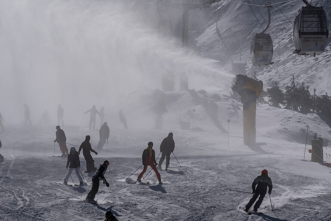 Sierra Nevada Ski resort, Granada, Andalusia, Spain