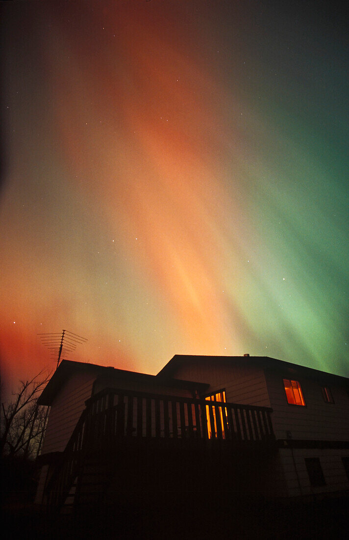 30. März 2001 Große Aurora, gesehen in ganz Nordamerika