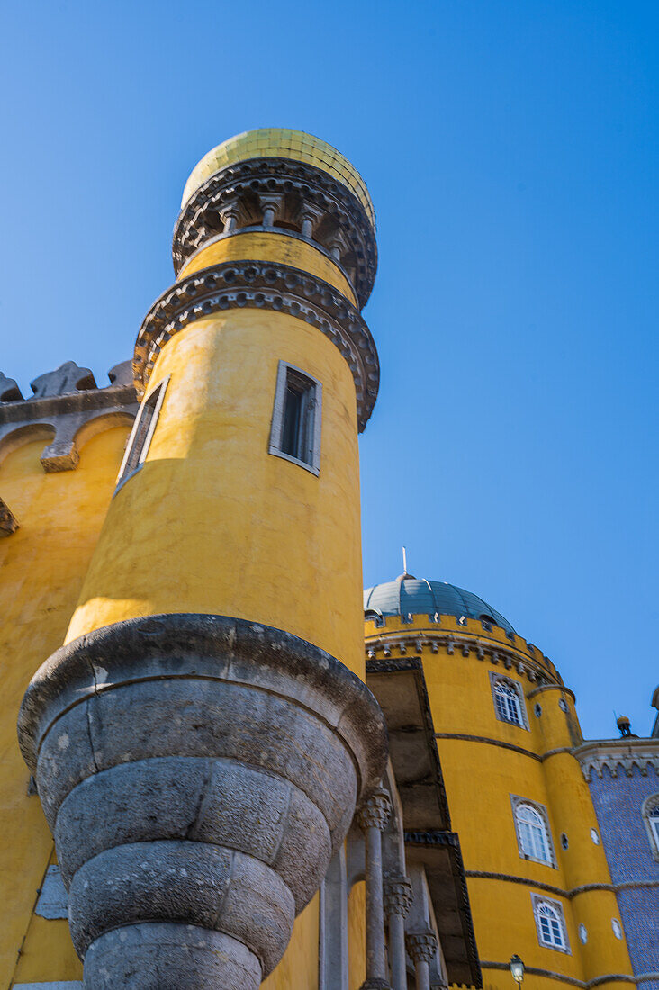 Park und Nationalpalast von Pena (Palacio de la Pena), Sintra, Portugal