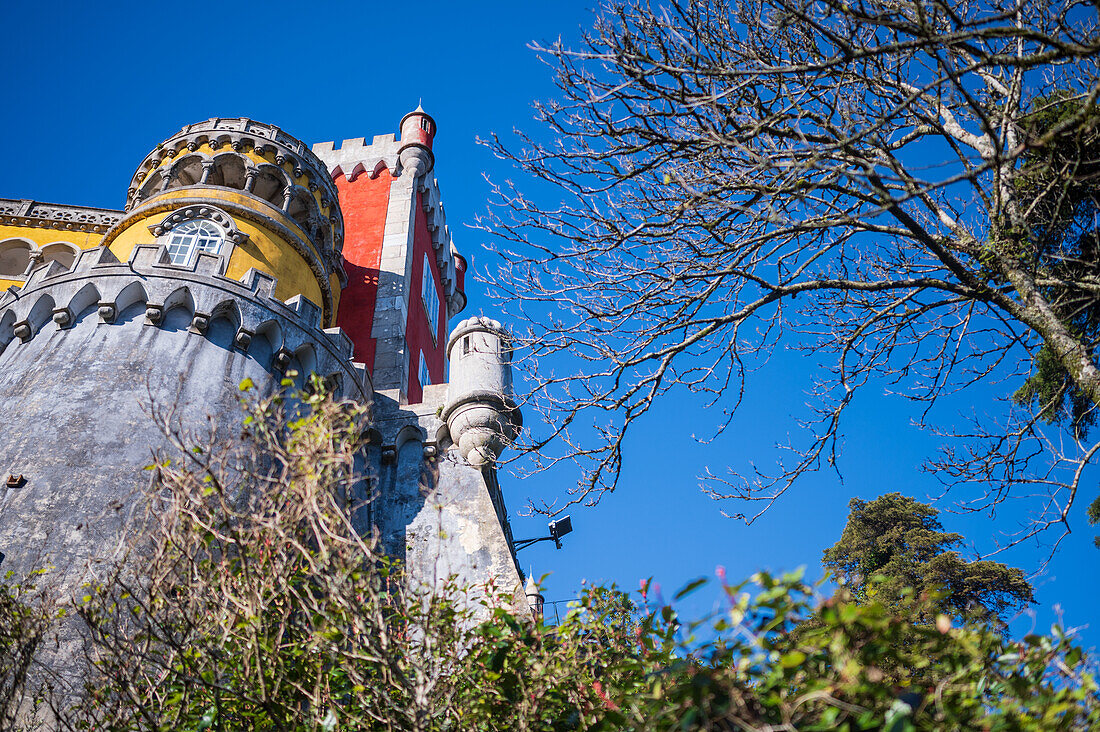 Park und Nationalpalast von Pena (Palacio de la Pena), Sintra, Portugal