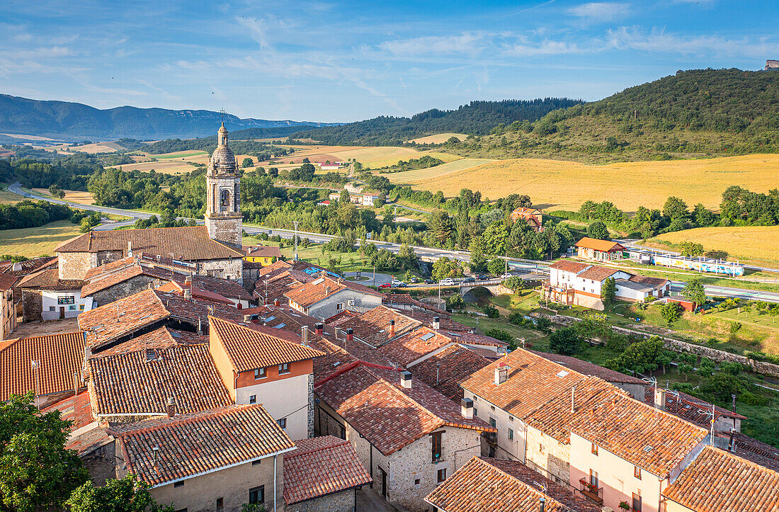 Antoñana, Alava. Baskenland. Spanien