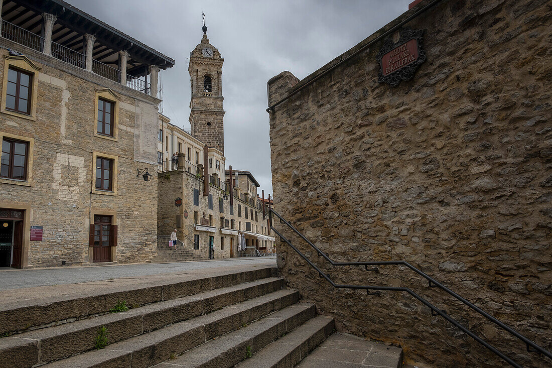 Plaza del Machete, Vitoria, Basque country, Spain