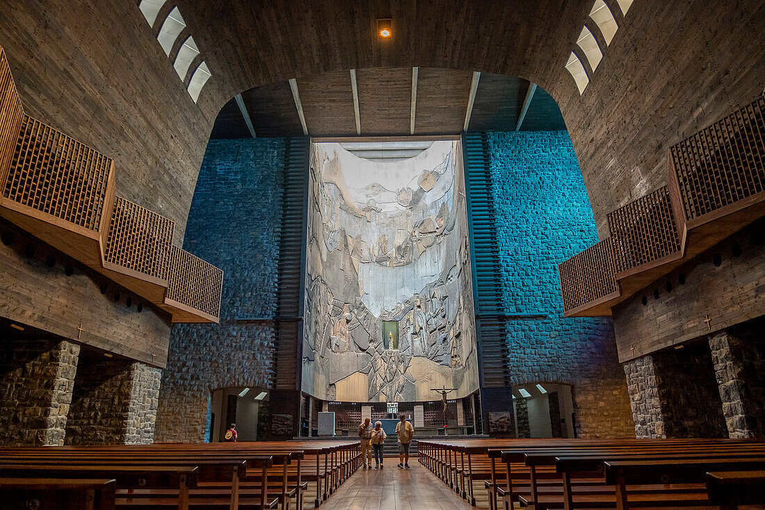 Sanctuary of Our Lady of Arantzazu, Oñati, Gipuzkoa, Basque Country, Spain