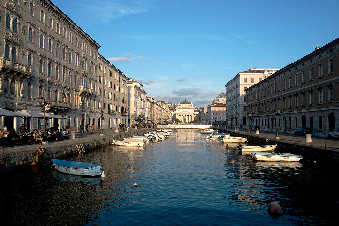 Canal Grande, Triest, Friaul-Julisch-Venetien, Italien, Europa