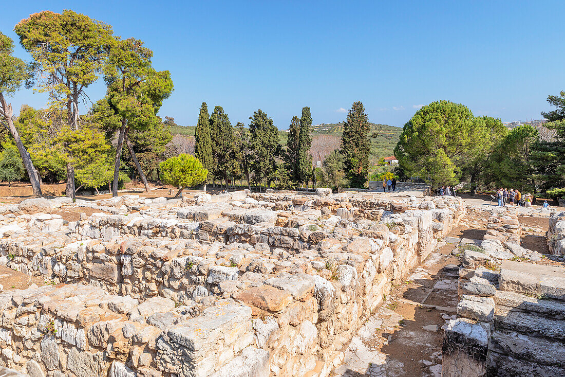 Antike Stadt von Knossos, Iraklion, Kreta, Griechische Inseln, Griechenland, Europa