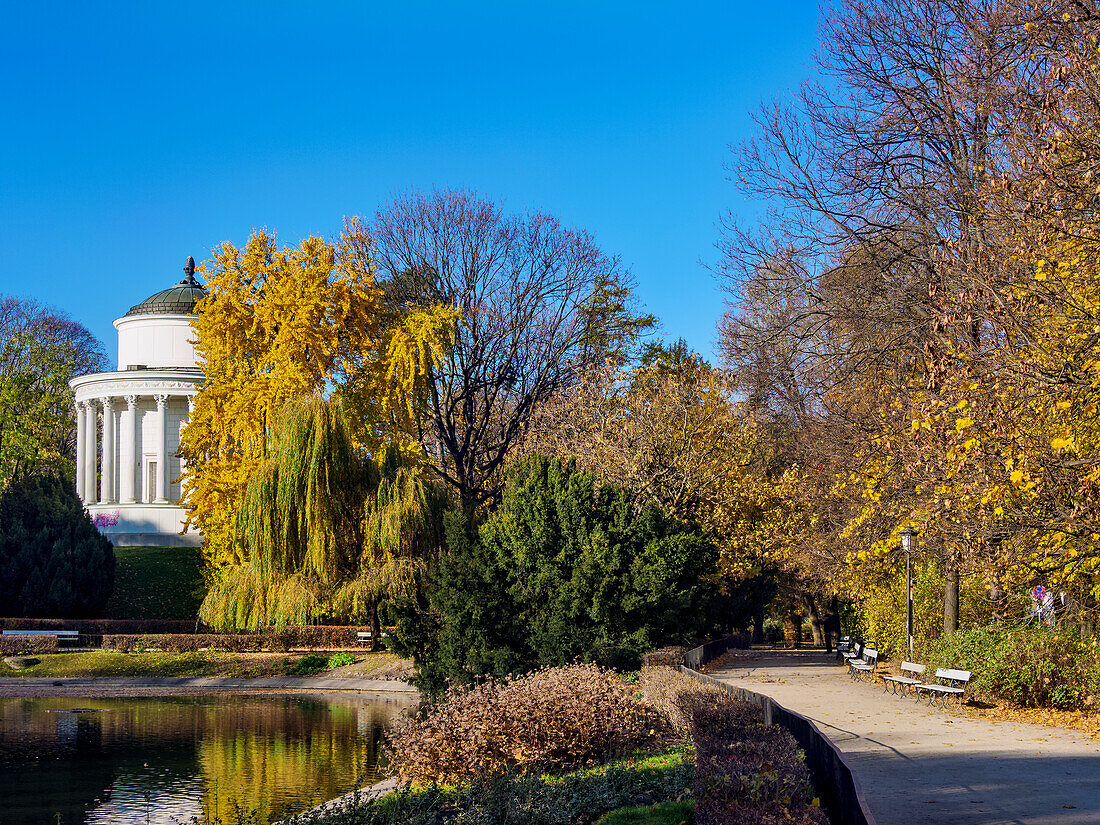 Temple of Vesta Water Tower, Saxon Garden, Warsaw, Masovian Voivodeship, Poland, Europe