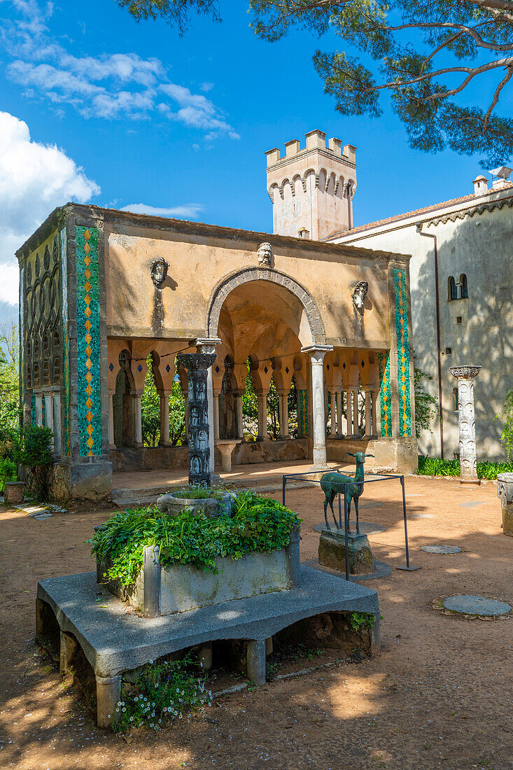 Villa Cimbrone, Ravello, Costiera Amalfitana, UNESCO-Welterbe, Kampanien, Italien, Europa