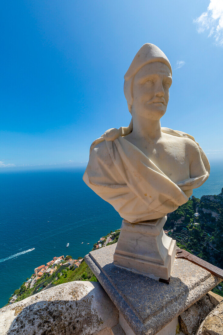 Villa Cimbrone, Ravello, Costiera Amalfitana, UNESCO-Welterbe, Kampanien, Italien, Europa