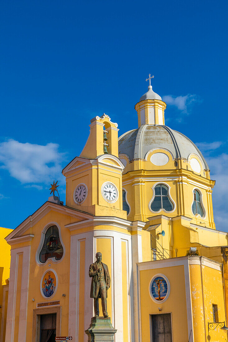 Eglise Santa Maria delle Grazie, Procida, Flegreische Inseln, Kampanien, Italien, Europa