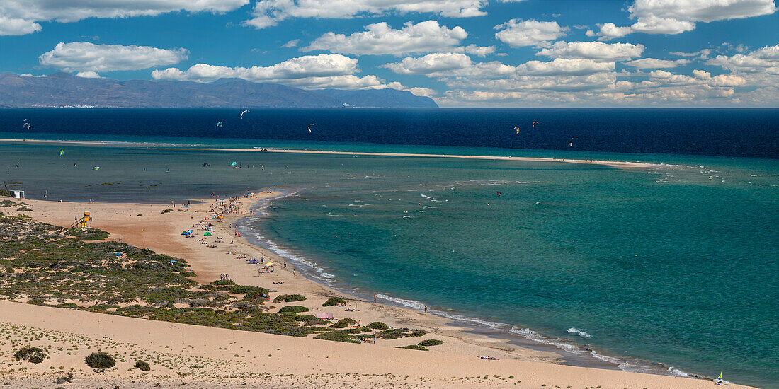Playa de Risco del Paso, Playa de Sotavento, Fuerteventura, Kanarische Inseln, Spanien, Atlantik, Europa
