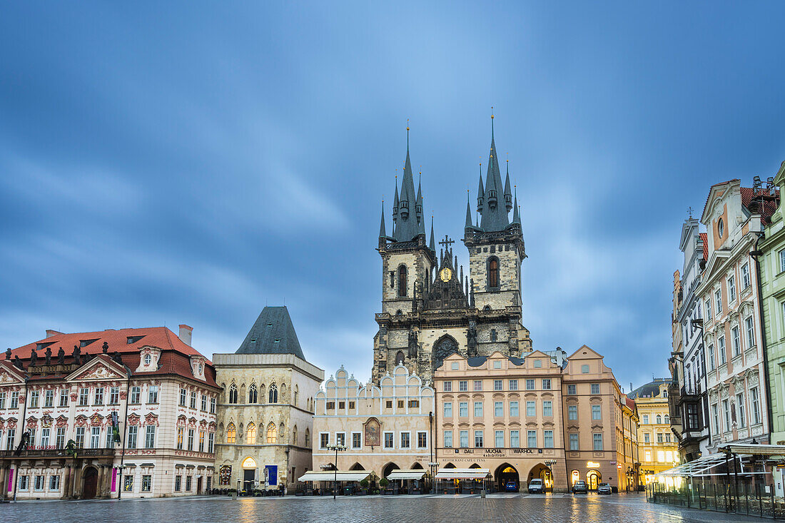 Frauenkirche vor Tyn, Altstadt, UNESCO-Weltkulturerbe, Prag, Böhmen, Tschechische Republik (Tschechien), Europa