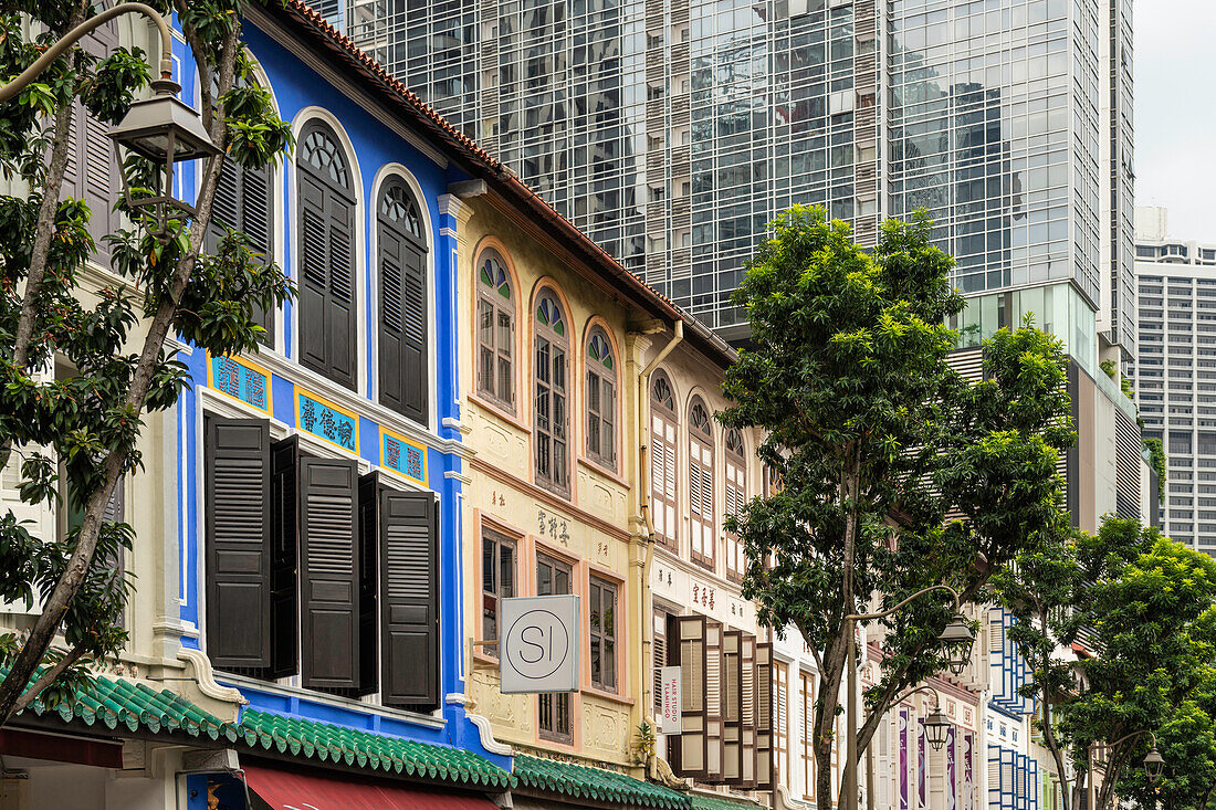 Telok Ayer Street, Zentralbereich, Singapur, Südostasien, Asien
