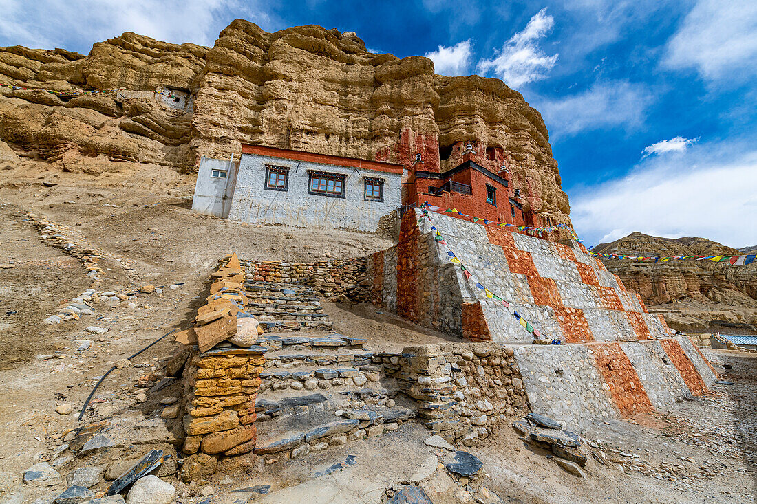 Kloster Garphu, Garphu, Königreich Mustang, Himalaya, Nepal, Asien