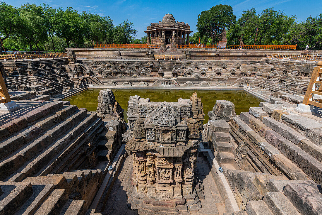 Sonnentempel, Modhera, Gujarat, Indien, Asien