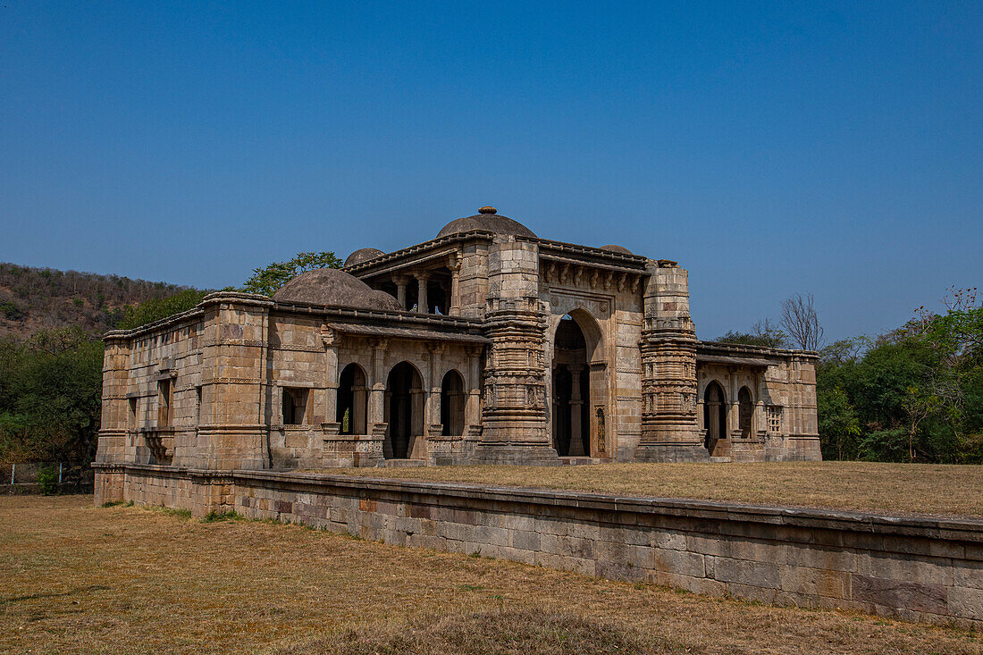 Nagina-Moschee, Archäologischer Park von Champaner-Pavagadh, UNESCO-Welterbe, Gujarat, Indien, Asien
