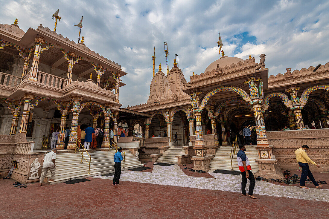 Shree Swaminarayan Mandir Kalupur, UNESCO World Heritage Site, Ahmedabad, Gujarat, India, Asia