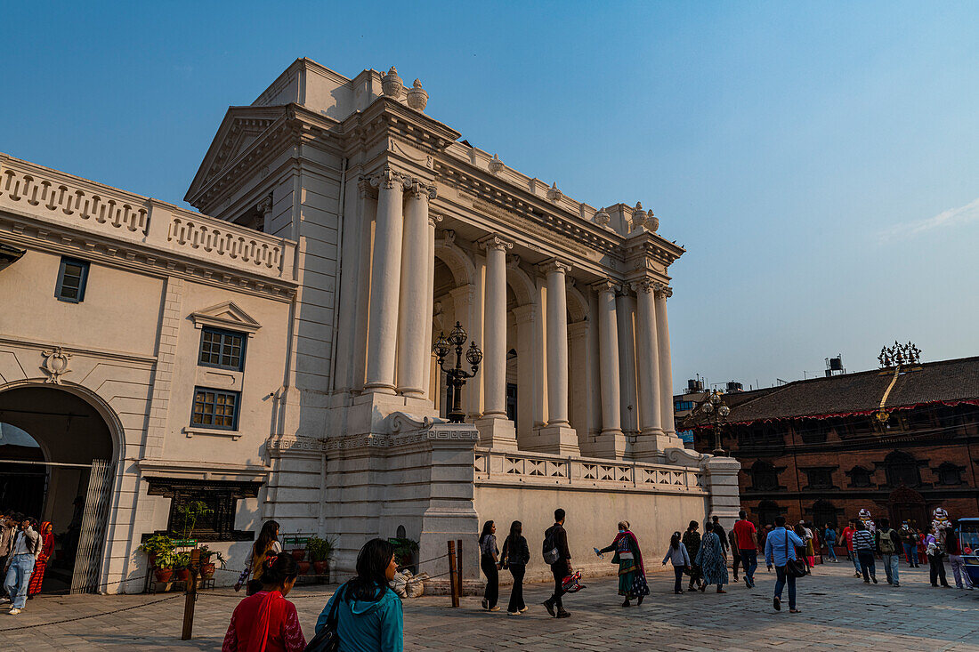 Royal Palace Gaddi Baithak, Durbar Square, UNESCO World Heritage Site, Kathmandu, Nepal, Asia