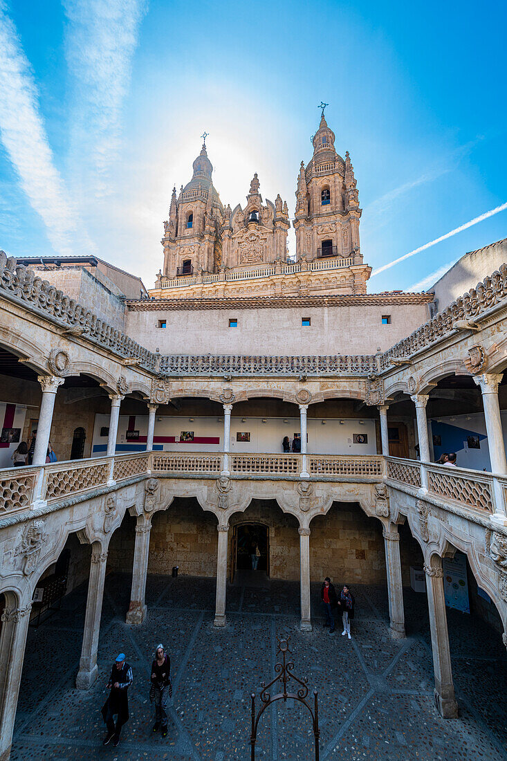 Casa de las Conchas, Salamanca, UNESCO-Welterbestätte, Kastilien und Leon, Spanien, Europa