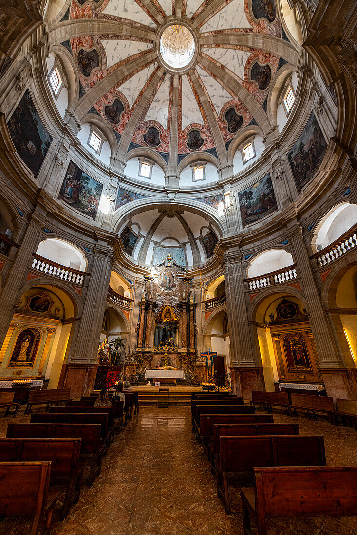 Innenraum des Klosters Sant Antoniet, Palma, Mallorca, Balearen, Spanien, Mittelmeer, Europa