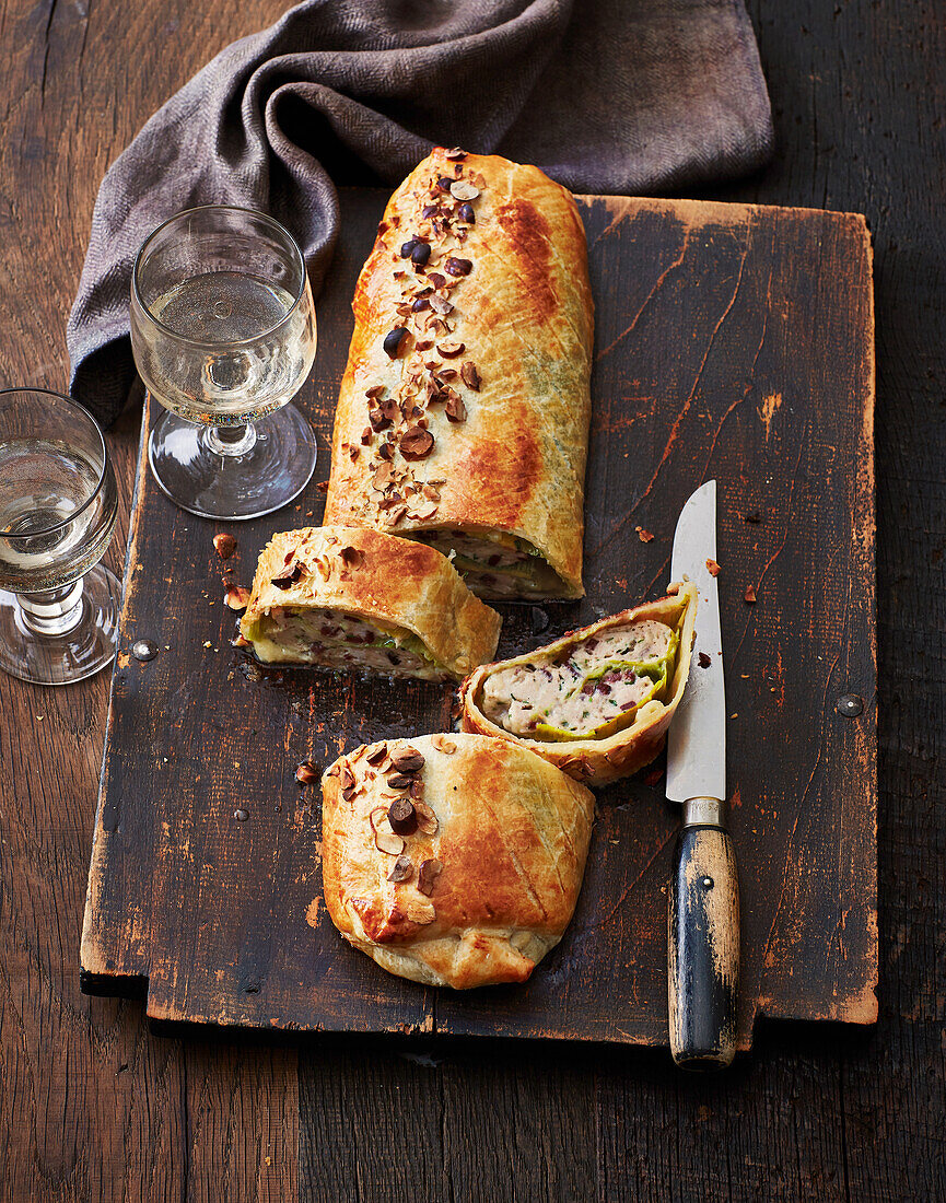 Appenzeller Siedwurst-Strudel (Schweiz)