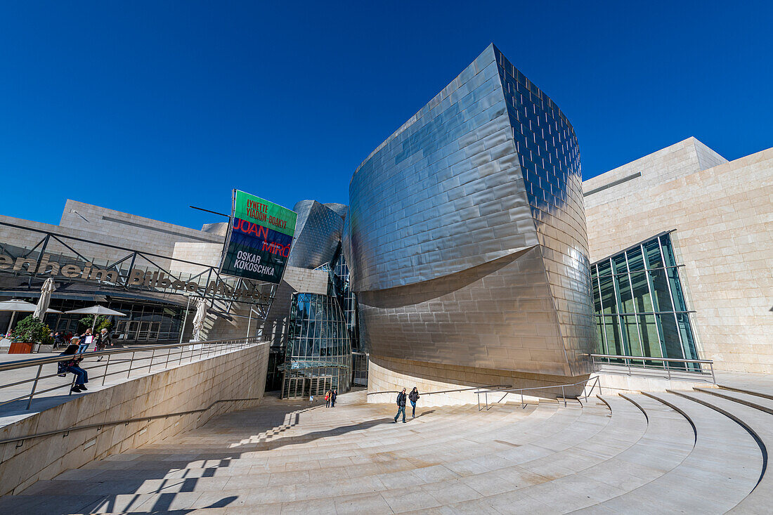 Guggenheim Museum, Bilbao, Basque country, Spain, Europe