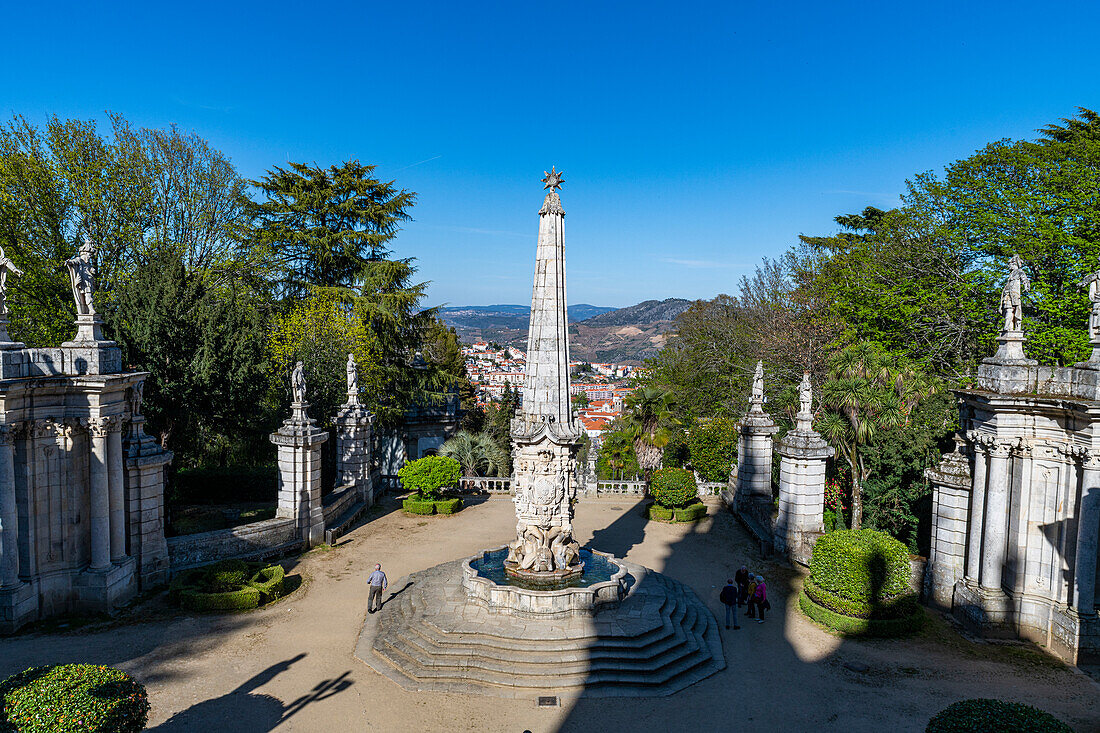 Sanctuary of Nossa Senhora dos Remedios, Lamego, Douro River, Portugal, Europe