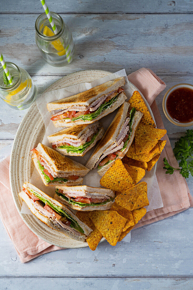 Club sandwiches