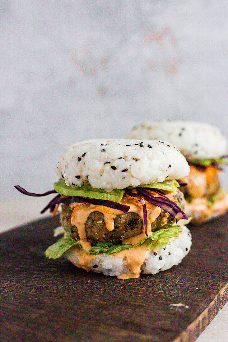 Sushi burger