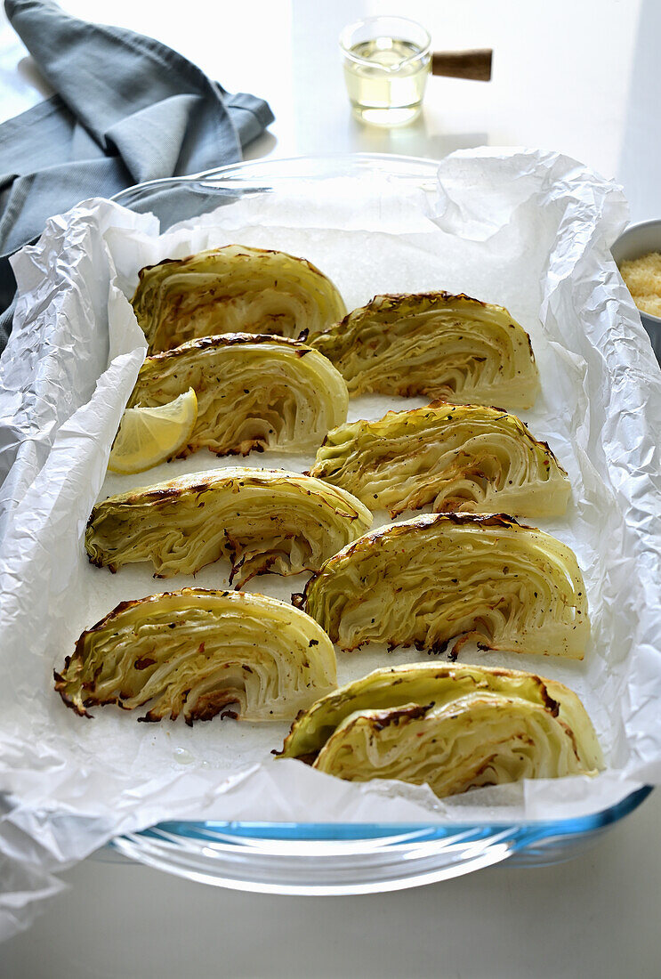 Roasted White Cabbage