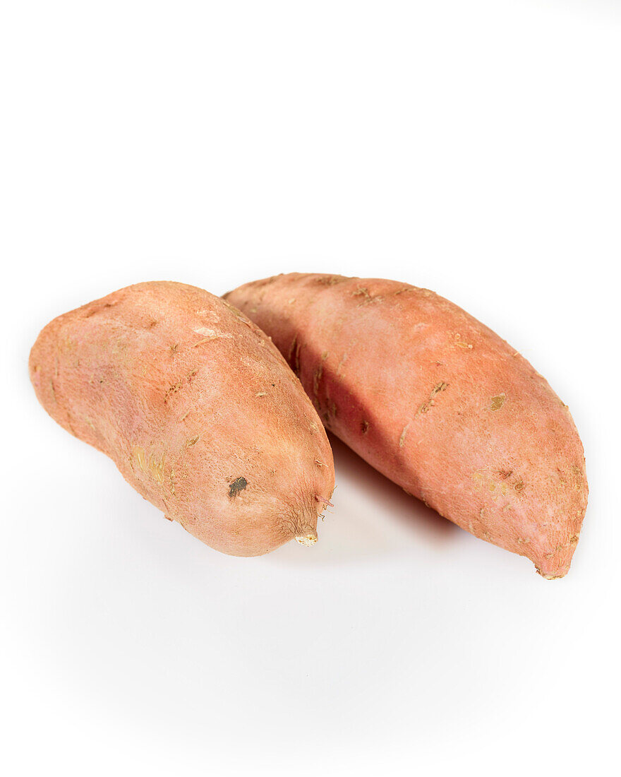 Orangefarbene Süßkartoffel (Ipomoea batatas)