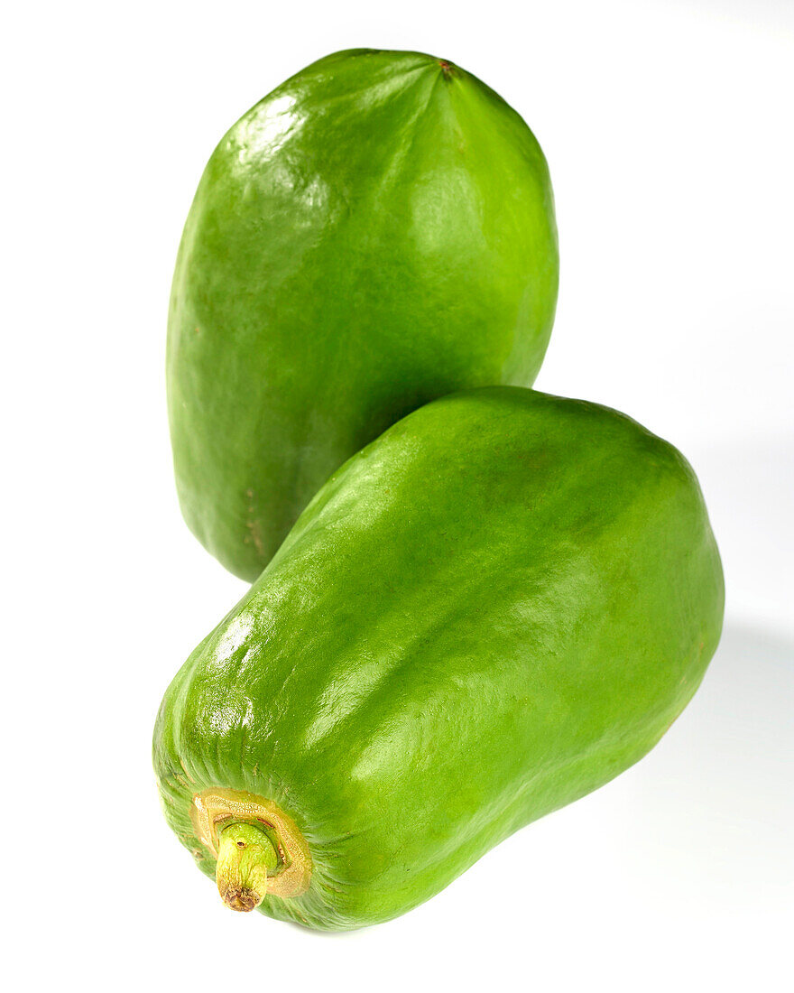 Grüne Papaya (Carica papaya)