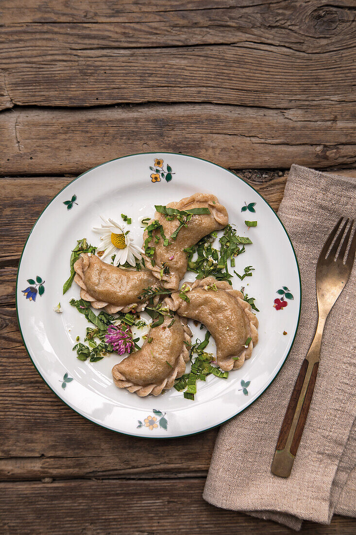 Lesachtaler Schlutzkrapfen (Kärnten, Österreich)