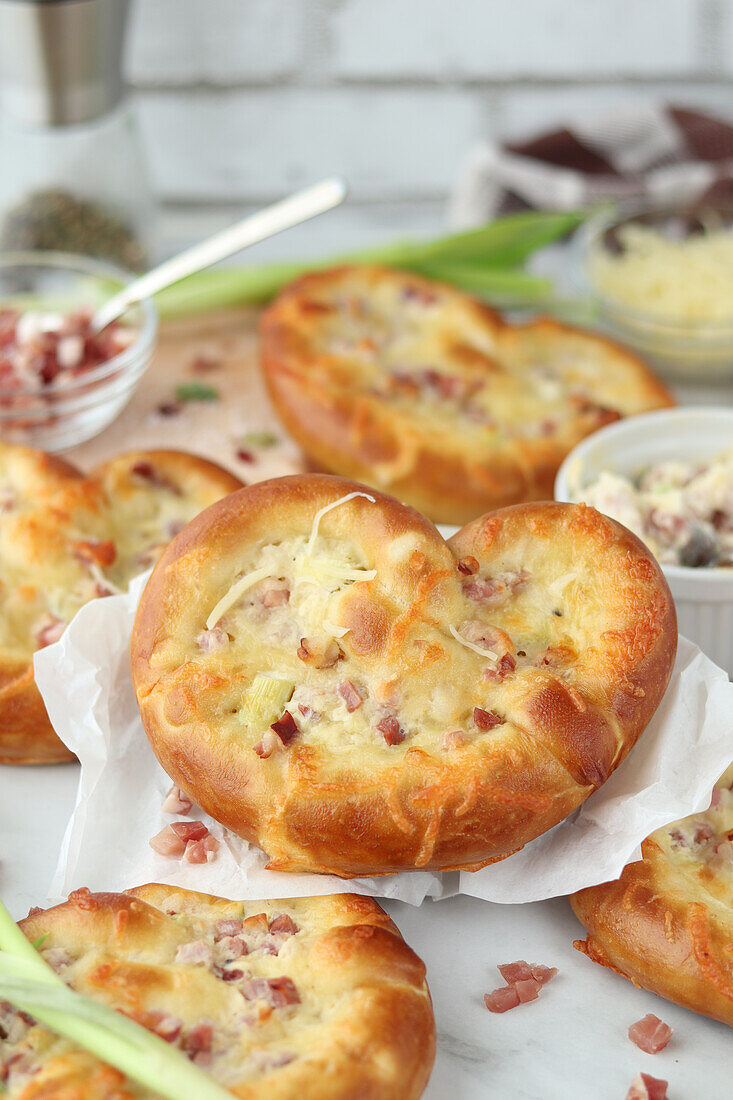 Flammkuchen pretzels