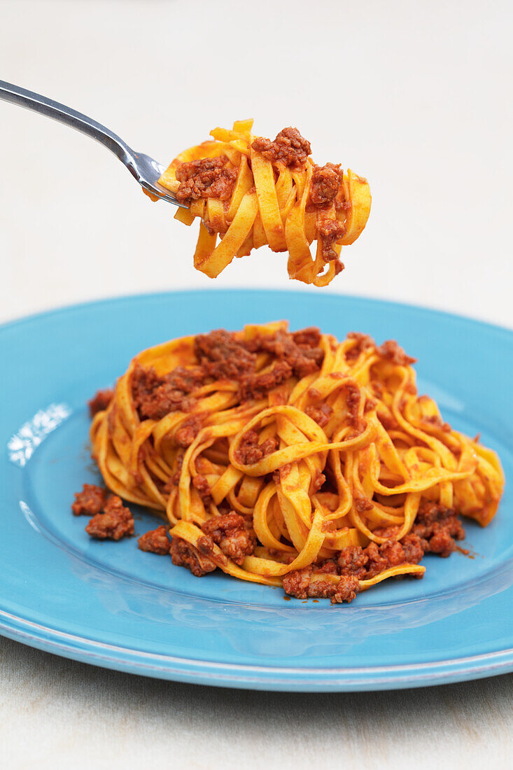 Tagliatelle with Ragù Bolognese (Emilia-Romagna)