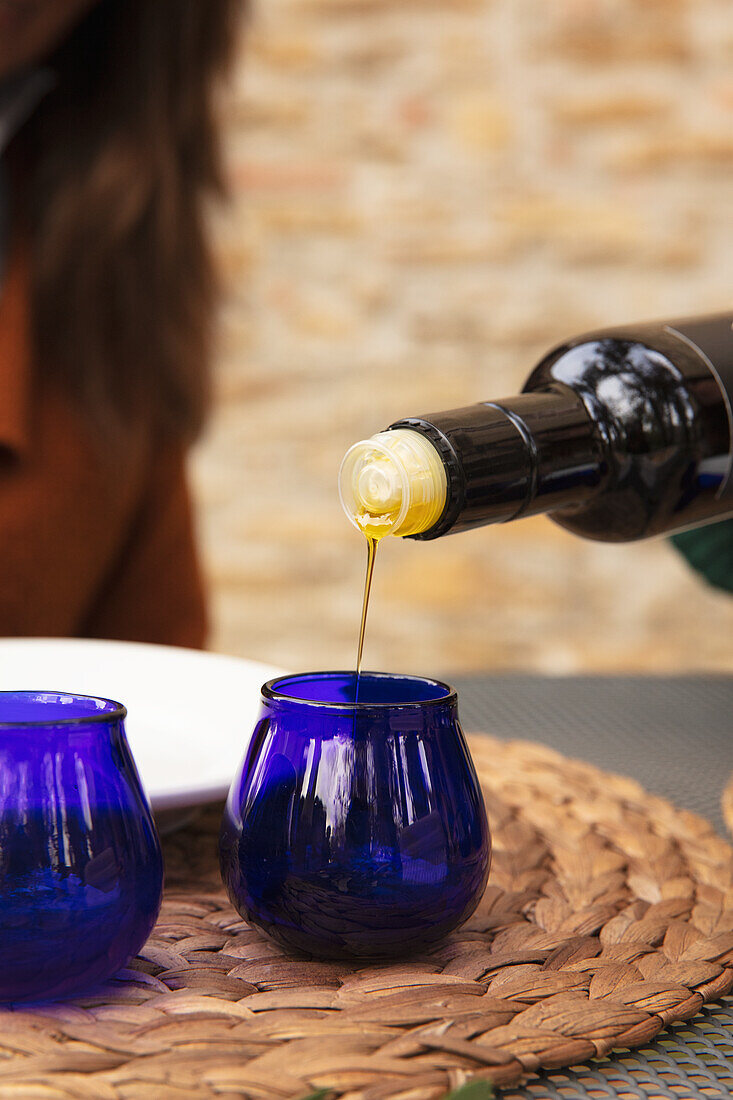 Olive oil tasting