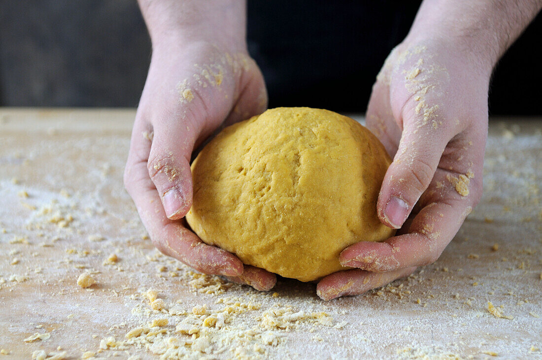 Pasta dough ball